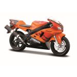 MAISTO MOTOCICLETA METALICA CU STAND EDITIE SPECIALA YAMAHA YZF R7 SCARA 1 LA 18 SuperHeroes ToysZone