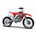 MAISTO MOTOCICLETA METALICA CU STAND HONDA CRF 450 R SCARA 1 LA 18 SuperHeroes ToysZone