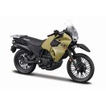 MAISTO MOTOCICLETA METALICA EDITIE SPECIALA KAWASAKI KLR650 VERDE SCARA 1 LA 18 SuperHeroes ToysZone