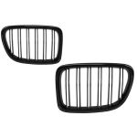 Grile Centrale BMW X1 E84 (2009-2014) Negru Lucios Double Stripe Design Performance AutoTuning