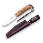Cutit Joker Bushcrafter, lama otel inox 10.5 cm, teaca piele OutsideGear Venture