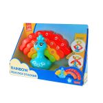 Jucarie de stivuit - Paun colorat PlayLearn Toys
