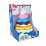 Jurcarie interactiva de stivuit - Unicorn PlayLearn Toys