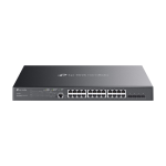 Switch 24 porturi PoE RJ45 Gigabit, 4 x SFP Gigabit, L2 Management, 1U - TP-Link Omada SG3428MP SafetyGuard Surveillance