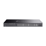 Switch 24 x PoE RJ45 10/100 Mbps, 2 x RJ45 1G, 2 x combo SFP/RJ45 1G, L2 Management - TP-Link Omada SL2428P SafetyGuard Surveillance
