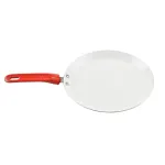 Tigaie din aluminiu cu strat ceramic – 24 cm, roșie Handy KitchenServ
