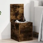 Cutie de depozitare, stejar fumuriu, 30x35x35 cm lemn prelucrat GartenMobel Dekor
