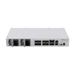 Switch 2 x QSF28 100G, 8 x SFP28 25G, 2 x RJ45 100 Mbps, 802.3bt PoE In, 1U - MikroTik CRS510-8XS-2XQ-IN SafetyGuard Surveillance