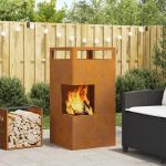 Cuptor de foc Maro 50 x 50 x 100 cm GartenMobel Dekor