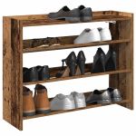Pantofar, Lemn vechi, 80x25x62 cm, lemn compozit GartenMobel Dekor