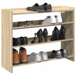 Pantofar, stejar sonoma, 80x25x62 cm, lemn prelucrat GartenMobel Dekor