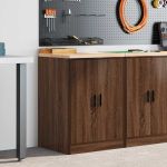 Dulap de depozitare pentru garaj Stejar maro 60x51x85 cm GartenMobel Dekor
