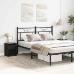 Dulap de noapte cu sertar 2 pcs Stejar negru 30 x 30 x 40 cm GartenMobel Dekor