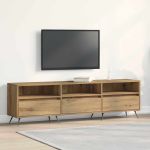 Cabinet TV stejar artizanal 150 x 30 x 44.5 cm Lemn compozit GartenMobel Dekor
