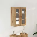 Cabinet suspendat Pe perete stejar artizanal 69.5 x 34 x 90 cm GartenMobel Dekor