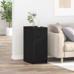 Dulap pentru birou Stejar negru 33 x 50 x 75 cm Lemn compozit GartenMobel Dekor