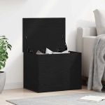 Cutie de depozitare Stejar negru 60 x 42 x 46 cm Lemn compozit GartenMobel Dekor
