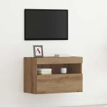 Dulap TV de perete Pe perete stejar artizanal 60 x 30 x 40 cm GartenMobel Dekor
