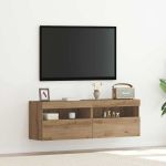 Dulap TV de perete Pe perete stejar artizanal 60 x 30 x 40 cm GartenMobel Dekor