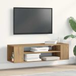 Cabinet TV Bej 100 x 30 x 26.5 cm Lemn compozit GartenMobel Dekor