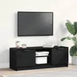 Cabinet TV Negru 102 x 35 x 36.5 cm Lemn compozit GartenMobel Dekor