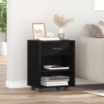 Dulap de depozitare Stejar negru 46 x 36 x 59 cm Lemn compozit GartenMobel Dekor