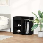 Dulap Cosmetic Stejar negru 80 x 40 x 75 cm Lemn compozit GartenMobel Dekor