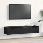 Dulap de perete Stejar negru 102 x 30 x 20 cm Lemn compozit GartenMobel Dekor