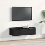 Dulap de perete Stejar negru 68 x 30 x 20 cm Lemn compozit GartenMobel Dekor