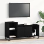 Cabinet TV Stejar negru 100 x 35 x 55 cm Lemn compozit GartenMobel Dekor