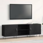 Cabinet TV Stejar negru 150 x 30 x 50 cm Lemn compozit GartenMobel Dekor