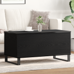 Masă de Cafea Stejar negru 90 x 44.5 x 45 cm Lemn compozit GartenMobel Dekor