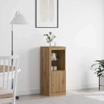 Bufet stejar artizanal 41 x 37 x 100 cm Lemn compozit GartenMobel Dekor