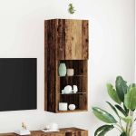 Cabinet TV Lemn Vechi 40.5 x 30 x 102 cm Lemn compozit GartenMobel Dekor