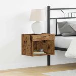 Cabinet TV Pe perete Lemn vechi 40 x 30 x 30 cm Lemn compozit GartenMobel Dekor