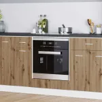 Dulap de cuptor stejar artizanal 60 x 46 x 81.5 cm GartenMobel Dekor