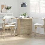 Masă de dining Stejar sonoma 110 x 60 x 75 cm Lemn compozit GartenMobel Dekor