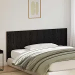 Tăblie cap Stejar negru 200 x 1,5 x 80 cm Lemn compozit GartenMobel Dekor
