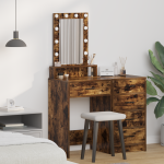 Masă de Machiaj cu sertar Maro 50 x 41 x 140 cm Lemn compozit GartenMobel Dekor