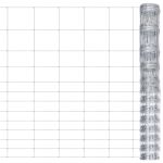 Gard de grădină, argintiu, 50x1,5 m, oțel galvanizat GartenMobel Dekor