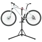 Suport reparare biciclete pliabil reglabil 92-152 cm roșu oțel GartenMobel Dekor