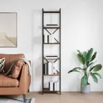 Bibliotecă Lemn vechi 40 x 30 x 188 cm Lemn compozit GartenMobel Dekor