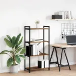 Bibliotecă Lemn vechi 60 x 30 x 118 cm Lemn compozit GartenMobel Dekor