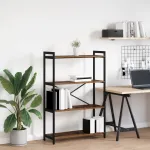 Bibliotecă Lemn vechi 80 x 30 x 118 cm Lemn compozit GartenMobel Dekor