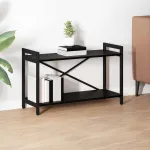 Bibliotecă Stejar negru 80 x 30 x 48.5 cm Lemn compozit GartenMobel Dekor