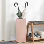 Suport pentru umbrele Roz 15.5 x 15.5 x 49 cm Metal GartenMobel Dekor