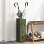 Suport pentru umbrele Oliv 15.5 x 15.5 x 49 cm Oțel GartenMobel Dekor