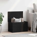 Cutie de depozitare Stejar negru 60 x 35 x 35 cm Lemn compozit GartenMobel Dekor