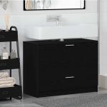 Dulap pentru Chiuvetă cu sertar Stejar Negru 78 x 37 x 59 cm GartenMobel Dekor