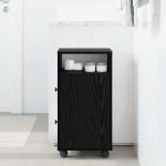 Cabinet Îngust pentru Baie Stejar negru 33 x 23 x 65 cm GartenMobel Dekor
